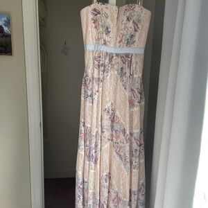 BCBG Floral Gown